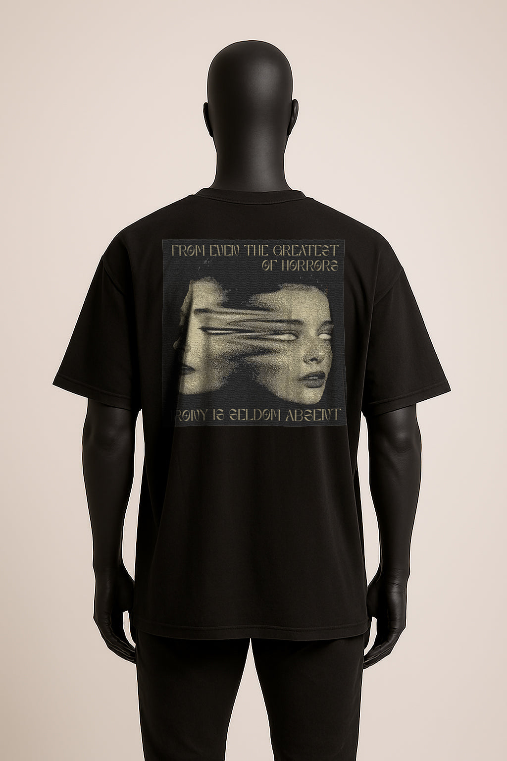 Fractured oversized tees