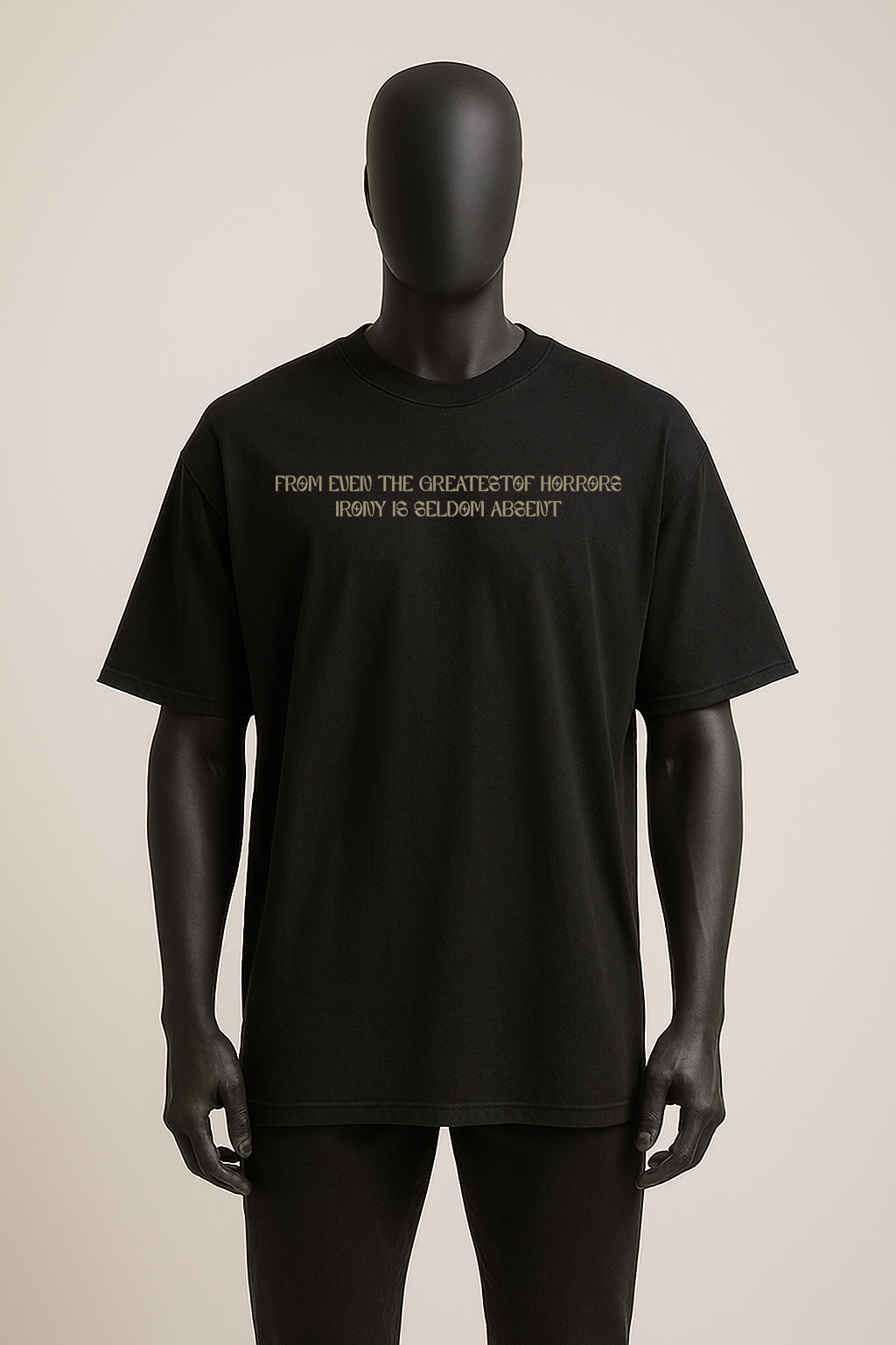 Fractured oversized tees